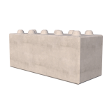 1500mm Interlocking Concrete Blocks Render
