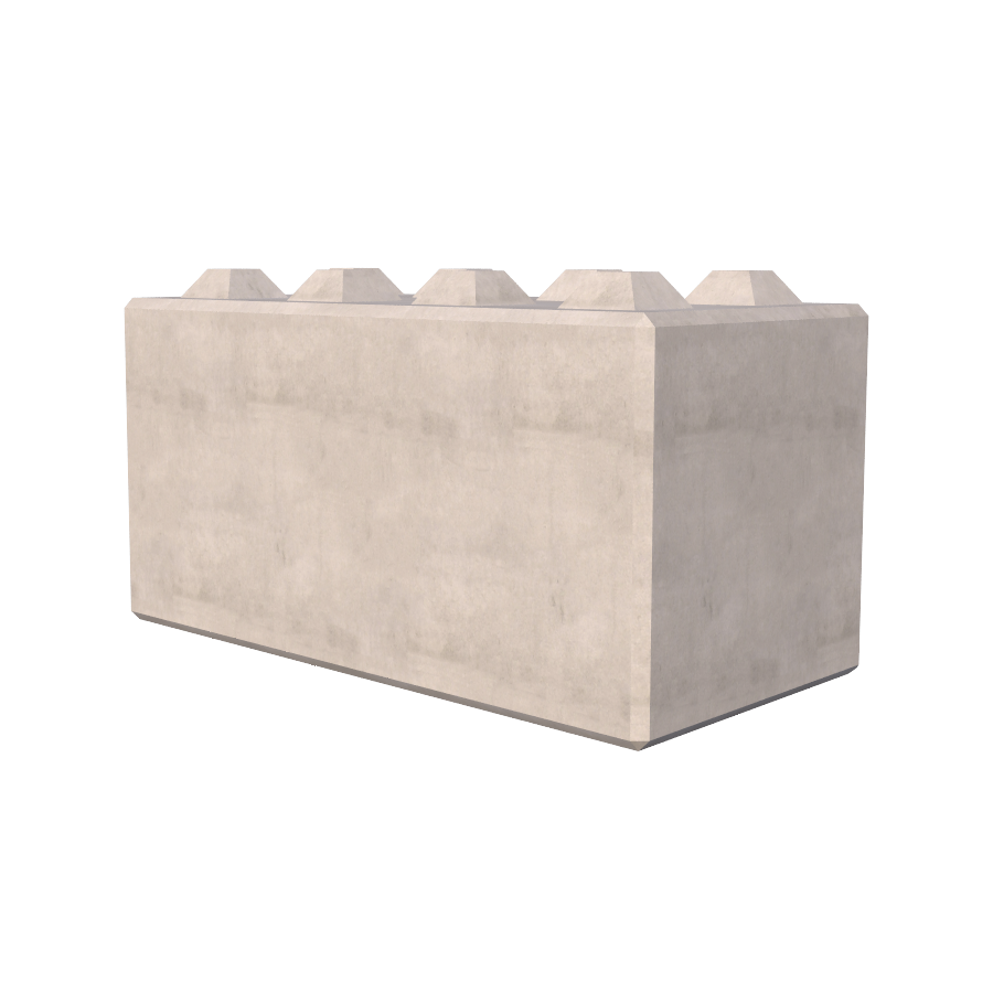 Stackable sales concrete blocks